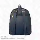 Morral Bolso Mochila De Mujer Dama Unicolor Karla Chacon Fabi Azul