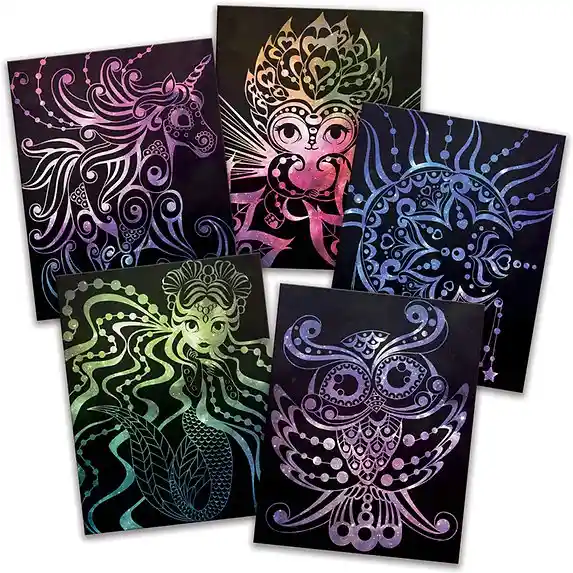 Juguetes Niña Set De Arte Dibujos Luminosos Hadas