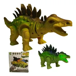 Juguete Dinosaurio Luces Y Sonido Stegosaurus