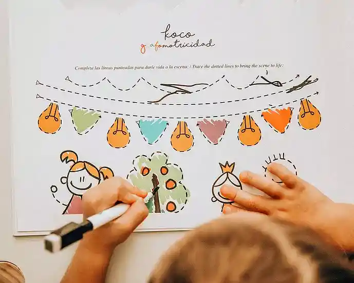 Kocodio Libro Para Niños Grafomotricidad Escritura