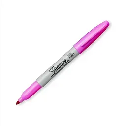 Sharpie Marcador Permanente Punta Fina Fucsia