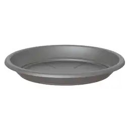 Plato Matera Plástico Capri Antracita Outzen