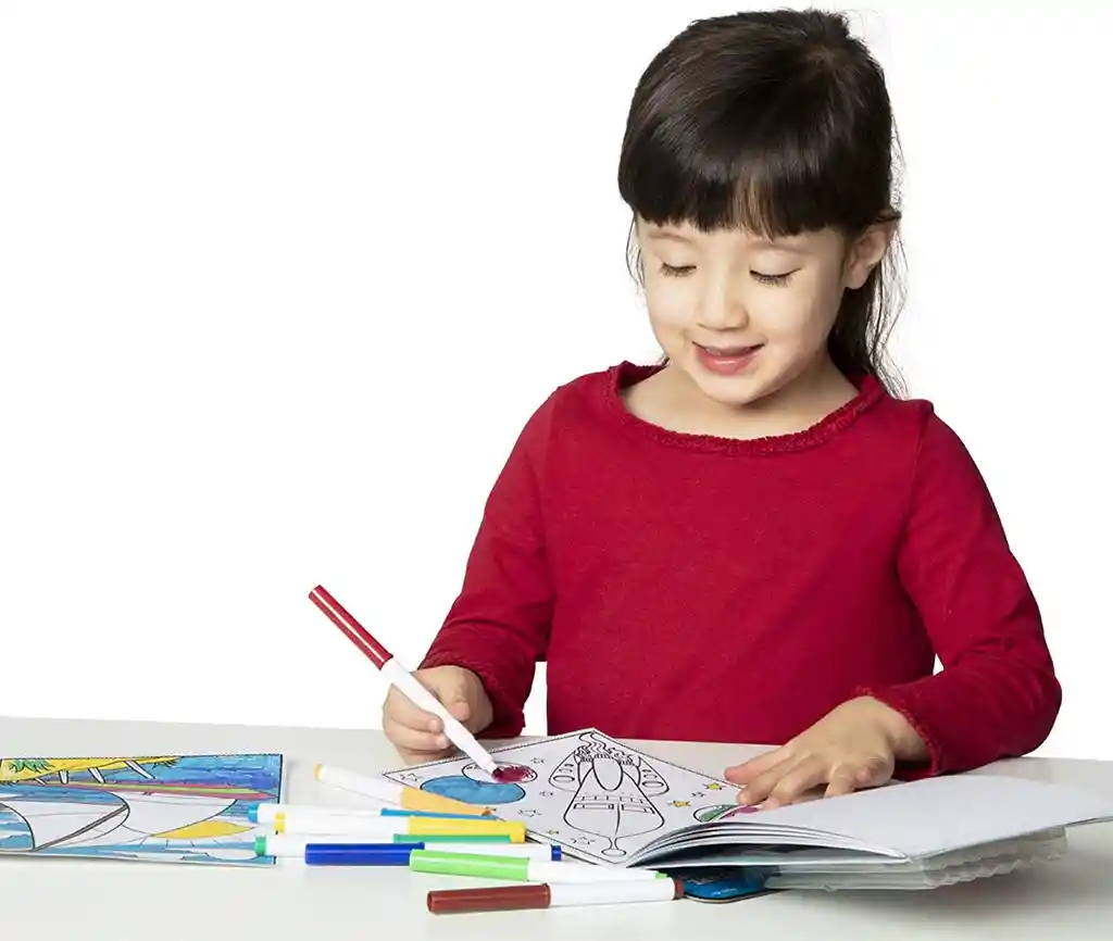 Libro Para Niños Aventuras Colores Mágicos Niñas Arte