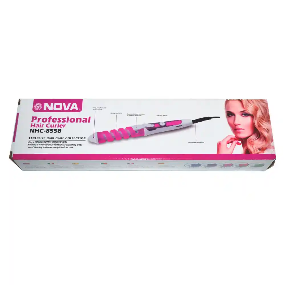 Nova Combo Secador Cabello 3000W Y Rizador