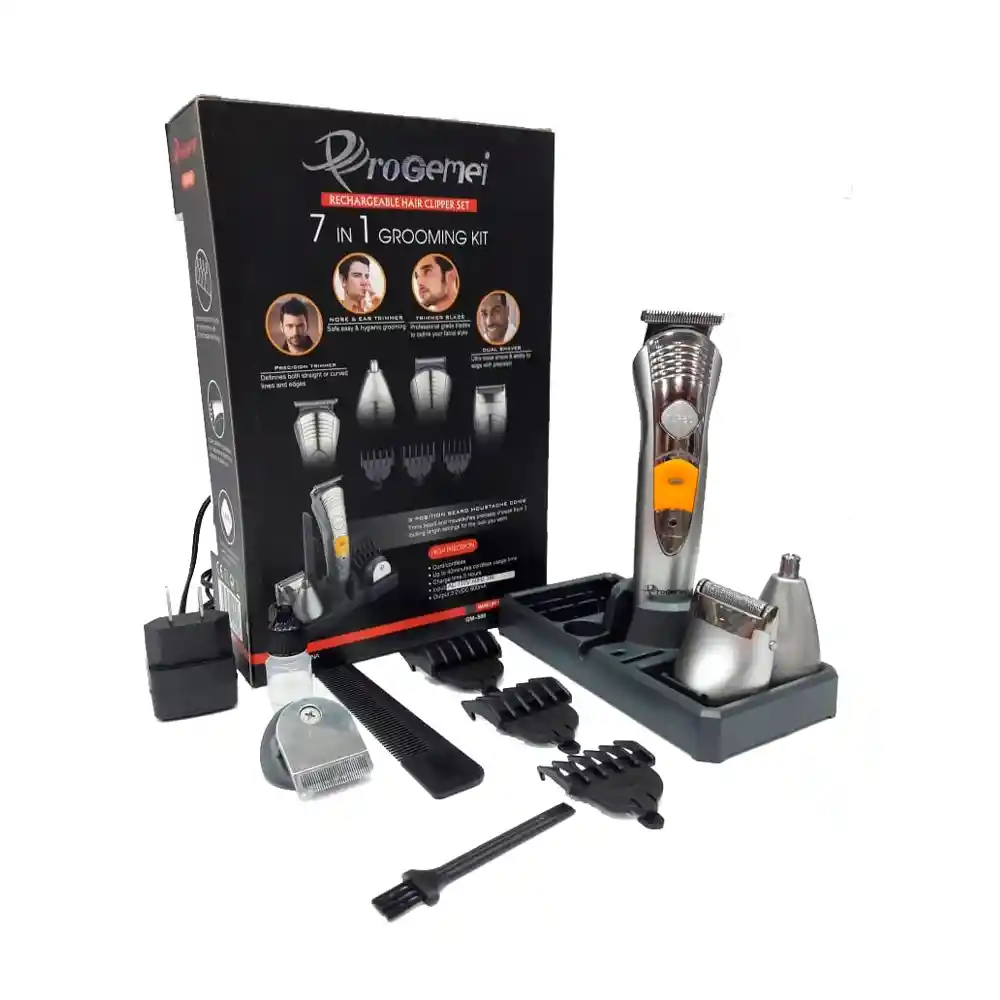 Maquina Afeitadora Electrica Recargable 7 En 1