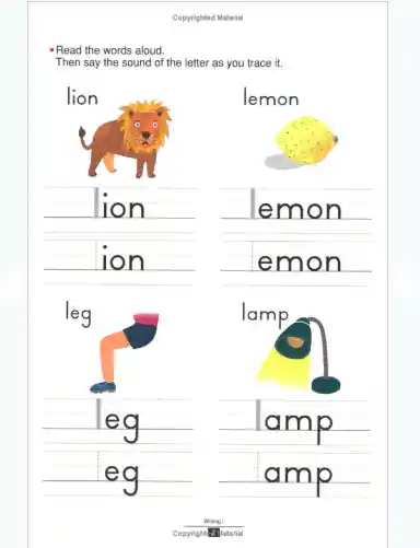 Kumon Libro Para Niños Escritura Lectura En Inglés