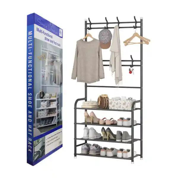 Perchero Closet Armable Multifuncional Organizador De Ropa Y Zapatos