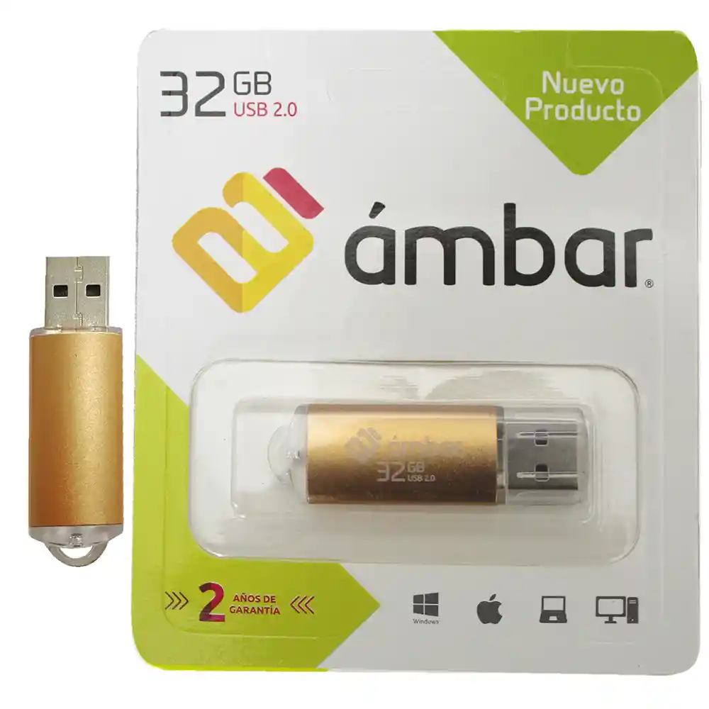 Memoria Usb Flash De 32 Gb Velocidad 2.0