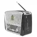 Radio Parlante Am Fm Portatil Recargable Con Bluetooth Y Usb