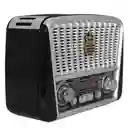 Radio Parlante Am Fm Portatil Recargable Con Bluetooth Y Usb