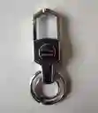 Llavero De Lujo Carro Zamak Y Cuero Emblema Jaguar