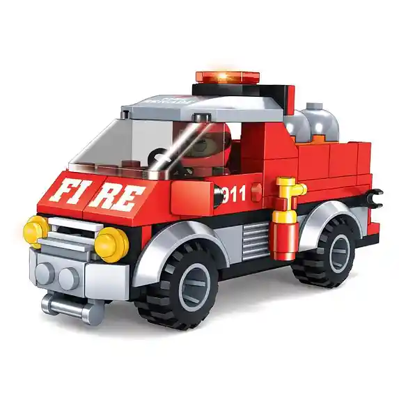Lego Juguete Ninos Tipotransformers Bombero 2 En 1
