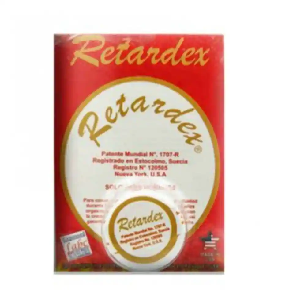 Retardante En Crema Masculino Retardex