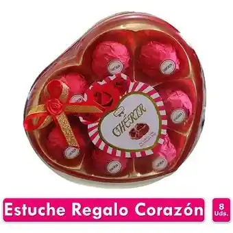 Adro  Corazon Chocolatechertr X 8 Und