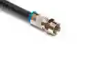 Cable Coaxial Negro Rg6 X Rollo De 100 Mt Parabólica Tv Tdt