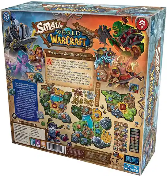 Juegos De Mesa Small World Of Warcraft Niños Adultos Español