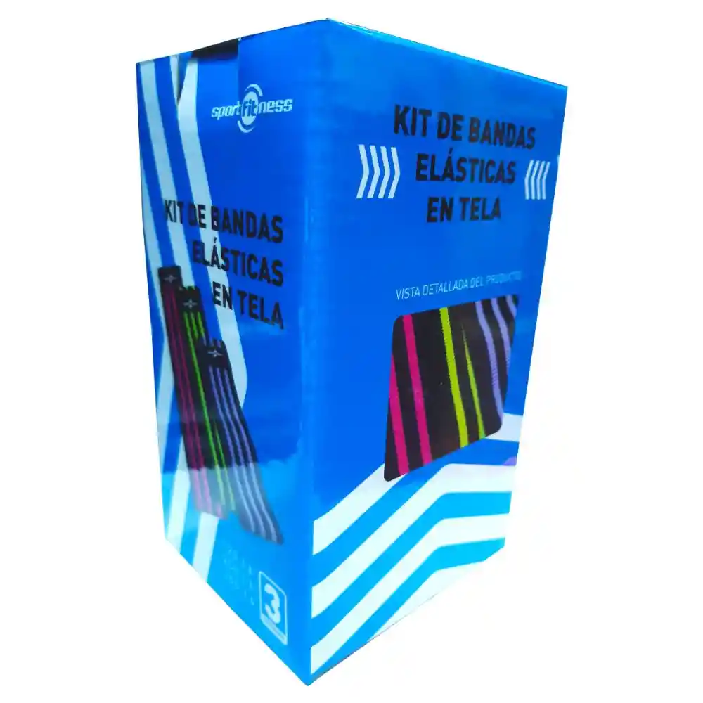 Set De Bandas En Tela Sport Fitness