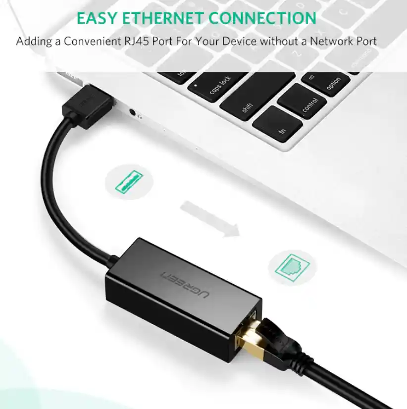 Adaptador Gigabit Ethernet A Usb 3.0 Ugreen Vlan Tagged