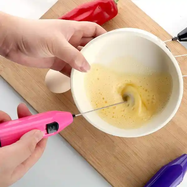 Mezclador Portátil Batidora Espuma Batidor Eléctrico Cocina Bar