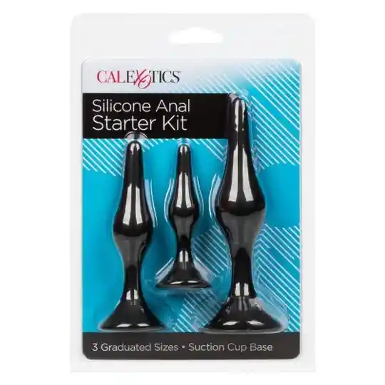 Calexotics Kit Entrenamiento Plugs Analen Silicona