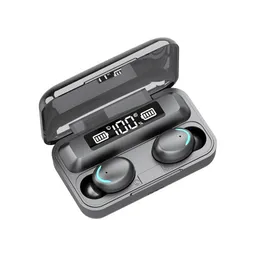 Audífonos In-ear Inalámbricos F9-5 Tws Bluetooth 5.1 Negro