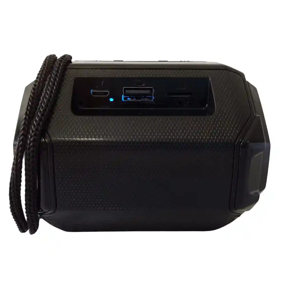 Parlante Bluetooth Recargable Con Usb Y Radio Fm