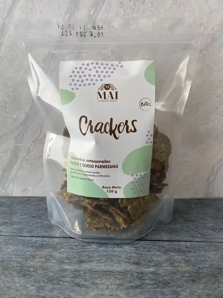 2 Paquetes Crackers Pesto