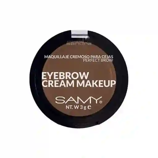 Samy Maquillaje Cremoso Para Cejas Claro N.1 X 4gr