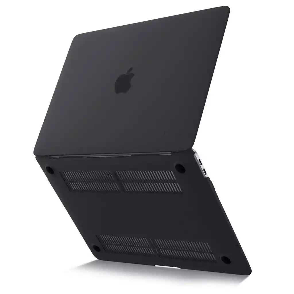 Macbook Carcasa Antideslizante Mate Para Nuevoair 13 2018-2020 - Negro