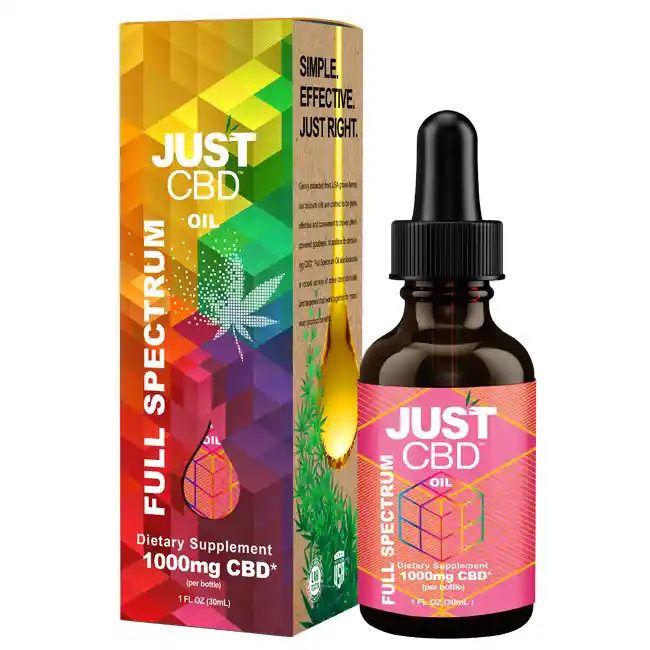 Gotas De Just Cbd Full Spectrum 1000 Mg