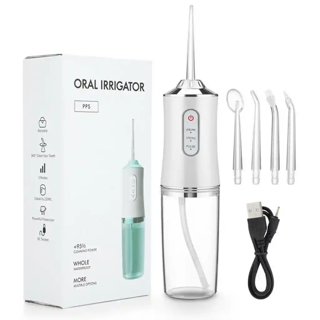 Irrigador Oral Dental Recargable