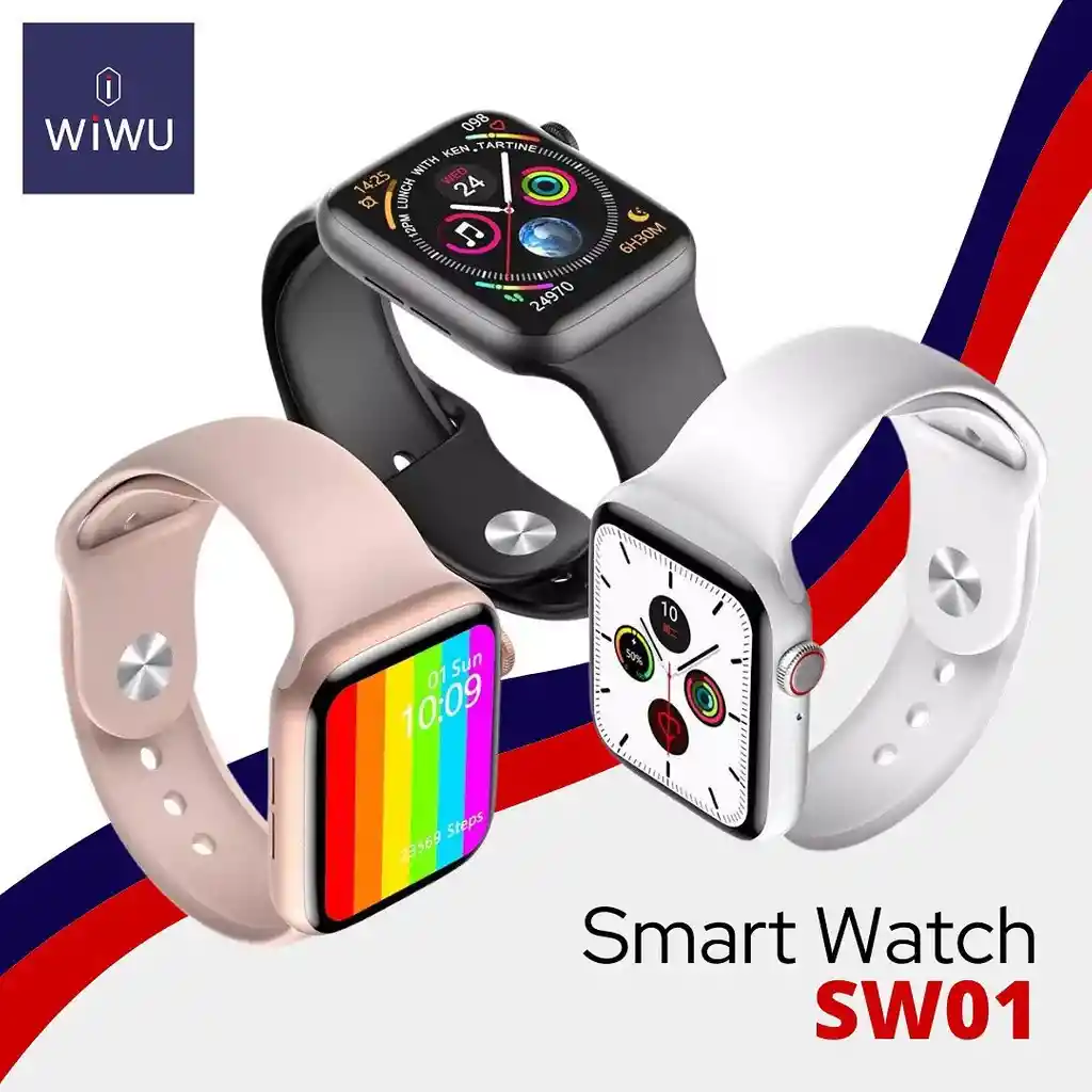 Smart Watch Sw01 Negro