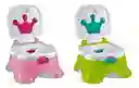 Vasenilla Silla Sanitario Trono Entrenamiento 3 En 1 Deluxe Bebe Infantil Niña Rosada