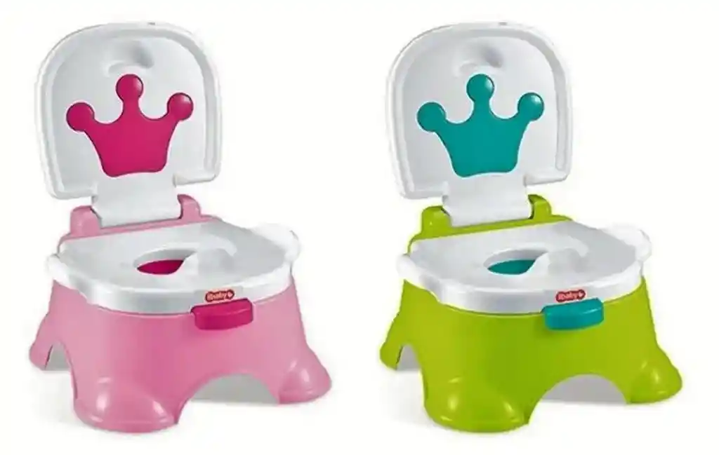 Vasenilla Silla Sanitario Trono Entrenamiento 3 En 1 Deluxe Bebe Infantil Niña Rosada