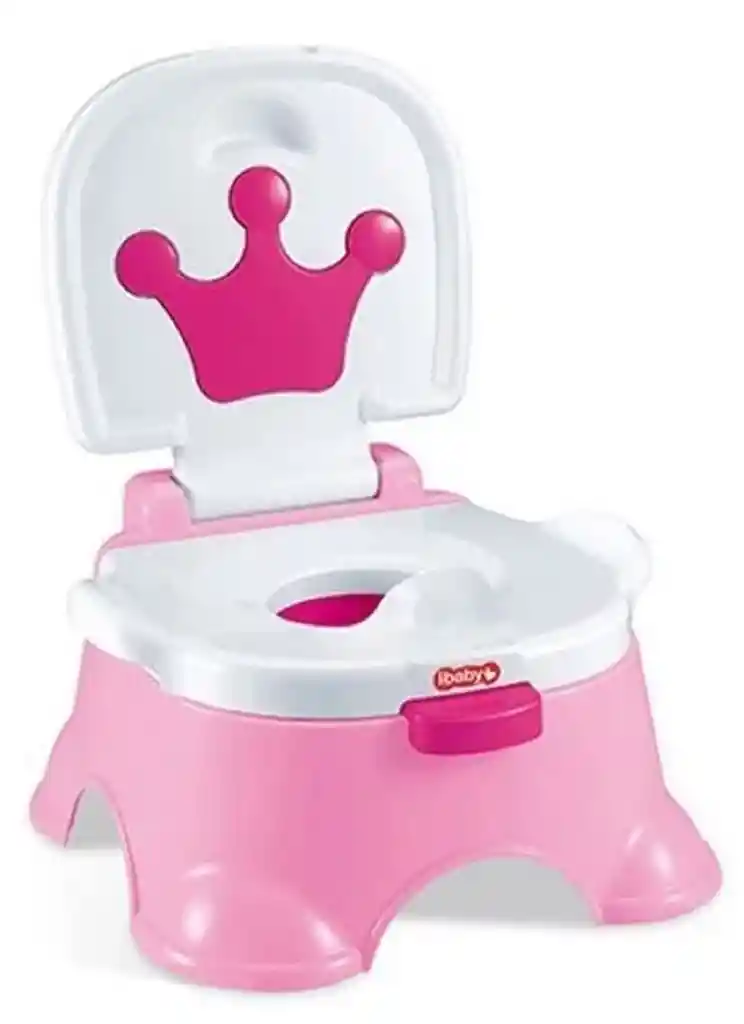 Vasenilla Silla Sanitario Trono Entrenamiento 3 En 1 Deluxe Bebe Infantil Niña Rosada