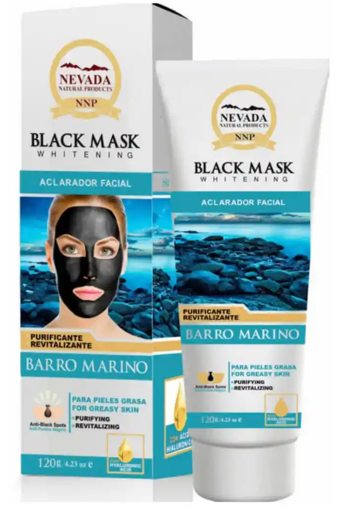 Nevada Mascarilla Hidroplástica Barro Marino 120g