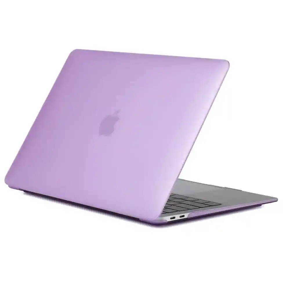 Carcasa Protector Para Macbook Air 13 2008-2017 A1466 Antideslizante Mate - Color Morado