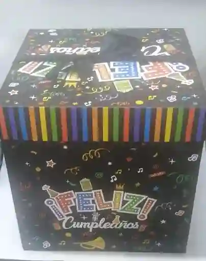 Caja De Regalo Con Lazo