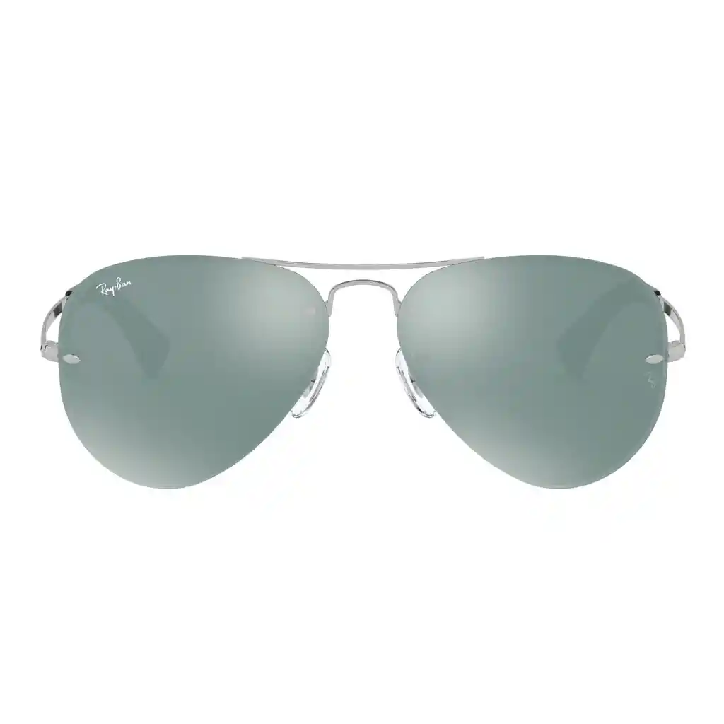  Gafas De Sol Ray-Ban Piloto Aviador Rb3449 003 30 Espejo Plata Originales 