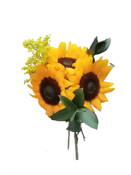 3 Mini Girasoles