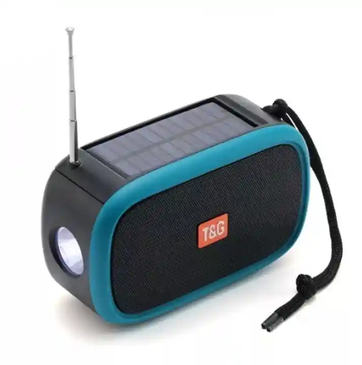 Radio Bluetooth Con Panel Solar