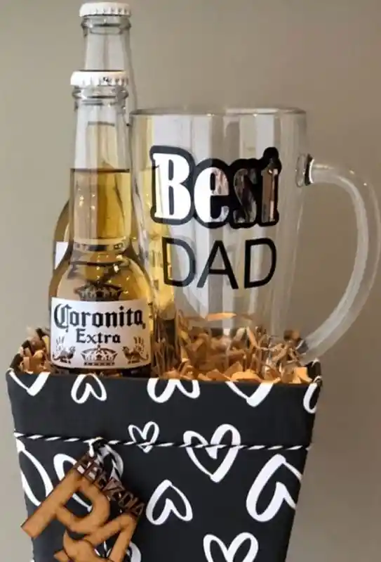 Ancheta Feliz Cumpleaños Jarra Cervecera Cerveza Mas Decoración
