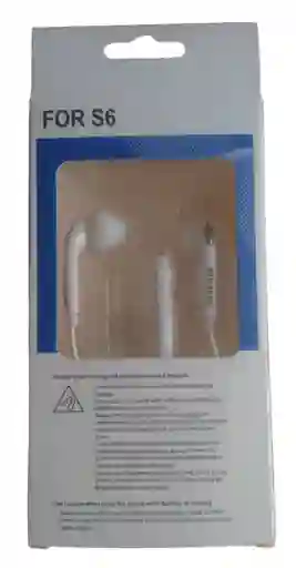 Audifonos For S6 Manos Libres