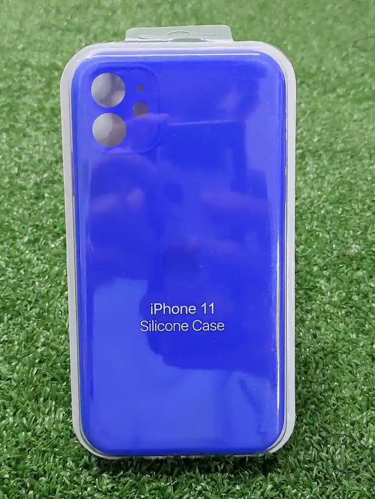 Iphone 11 | Forro Protector| Silicone Case | Azul | Iphone | Carcasa | Funda | Anti Humedad