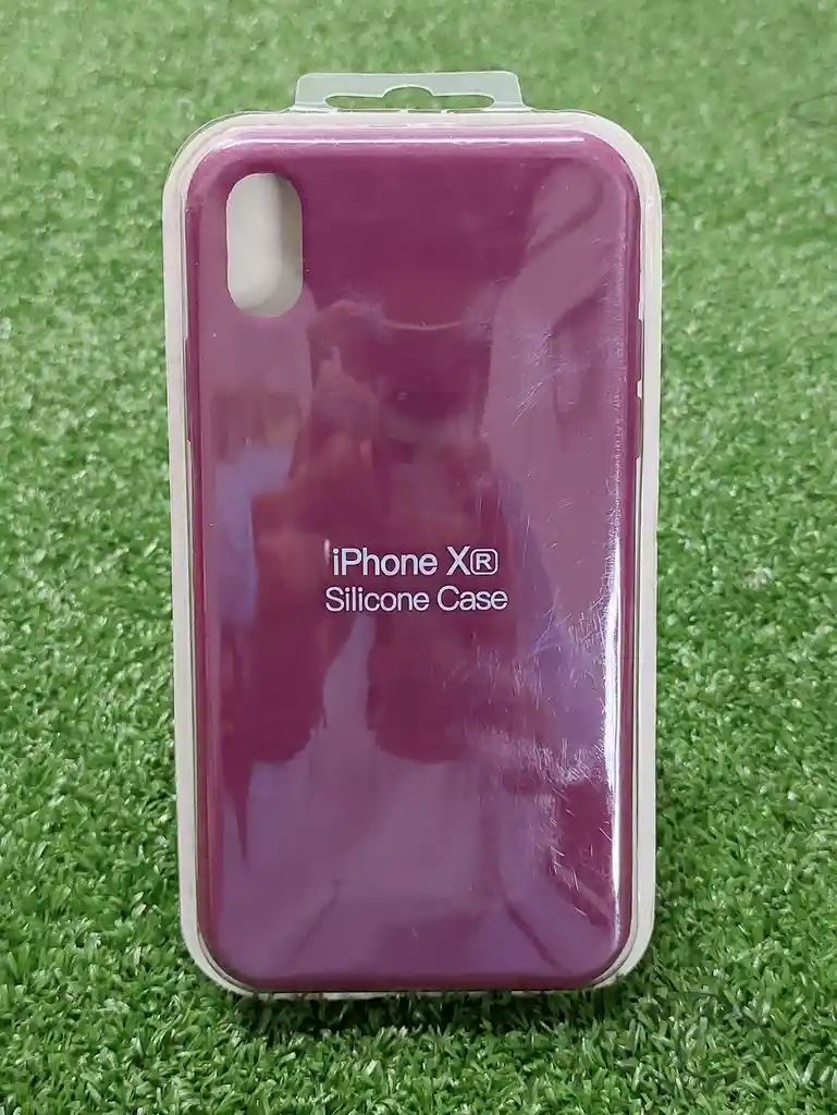 Iphone Xr | Forro Protector| Silicone Case | Ciruela | Iphone | Carcasa | Funda | Anti Humedad