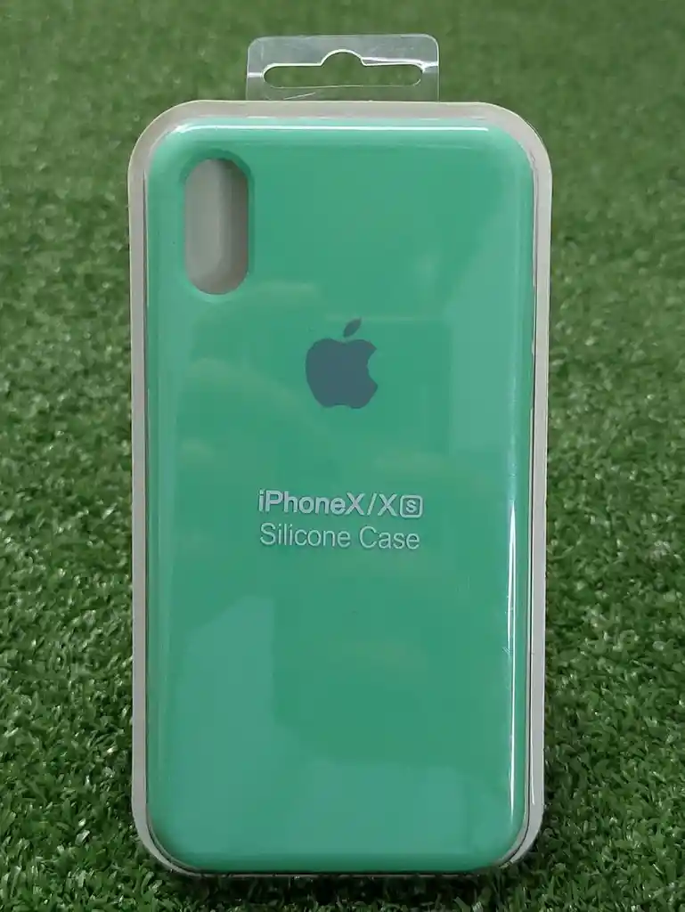 Iphone Xs | Forro Protector| Silicone Case | Verde Menta | Iphone | Carcasa | Funda | Anti Humedad