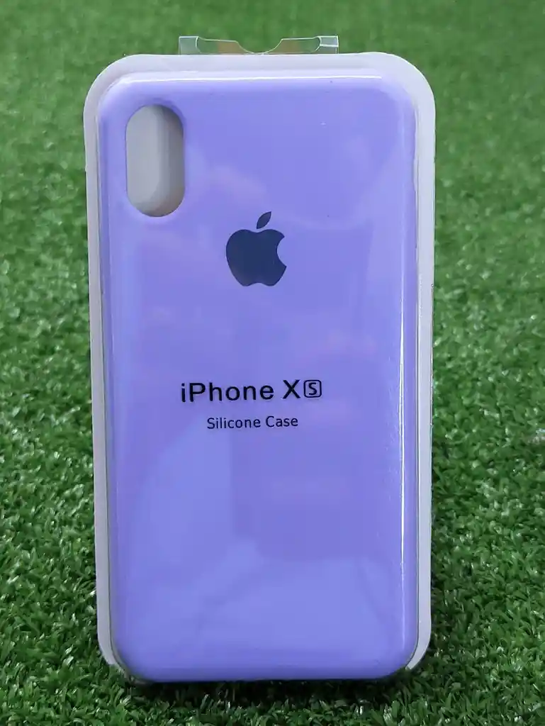 Iphone Xs | Forro Protector| Silicone Case | Lila | Iphone | Carcasa | Funda | Anti Humedad