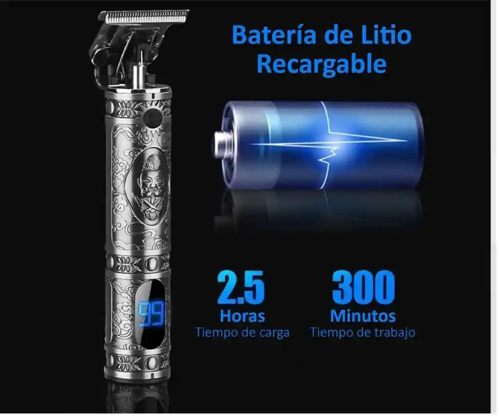Cortadora De Pelo Vgr V-085 Dorada 100v/240v