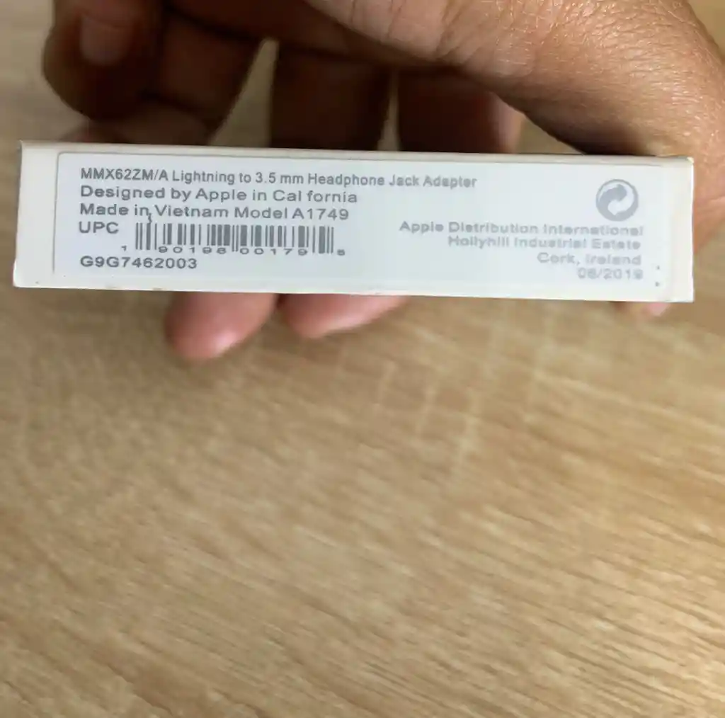 Adaptador Audifono Convertidor Plug 3.5mm Iphone 6 Al 13 Pro Max