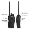 Radio Walkie Talkie Baofeng Bf-888s Uhf X4 Bateria 2800m Ah